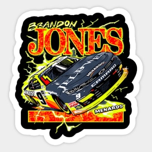 Brandon Jones Motorsports Sticker